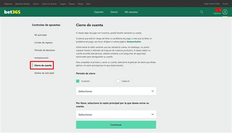 borrar cuenta bet365.